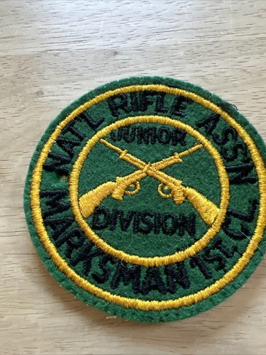Nra junior marksman - nra, patch